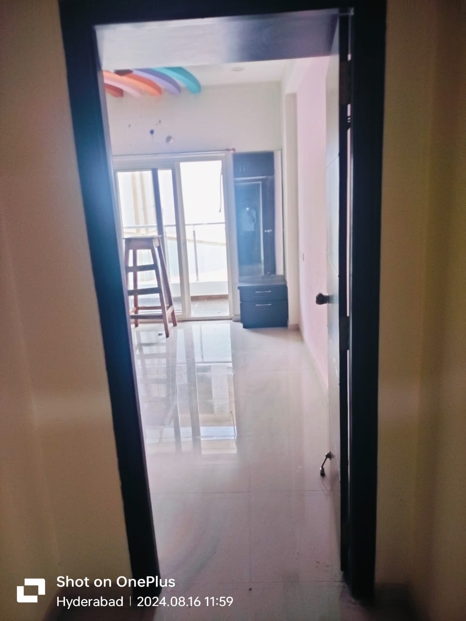 RJH1 3bhk semi furnished flat for rent in Hitech City, Hyderabad | Jains Ravi Gayathri Heights
