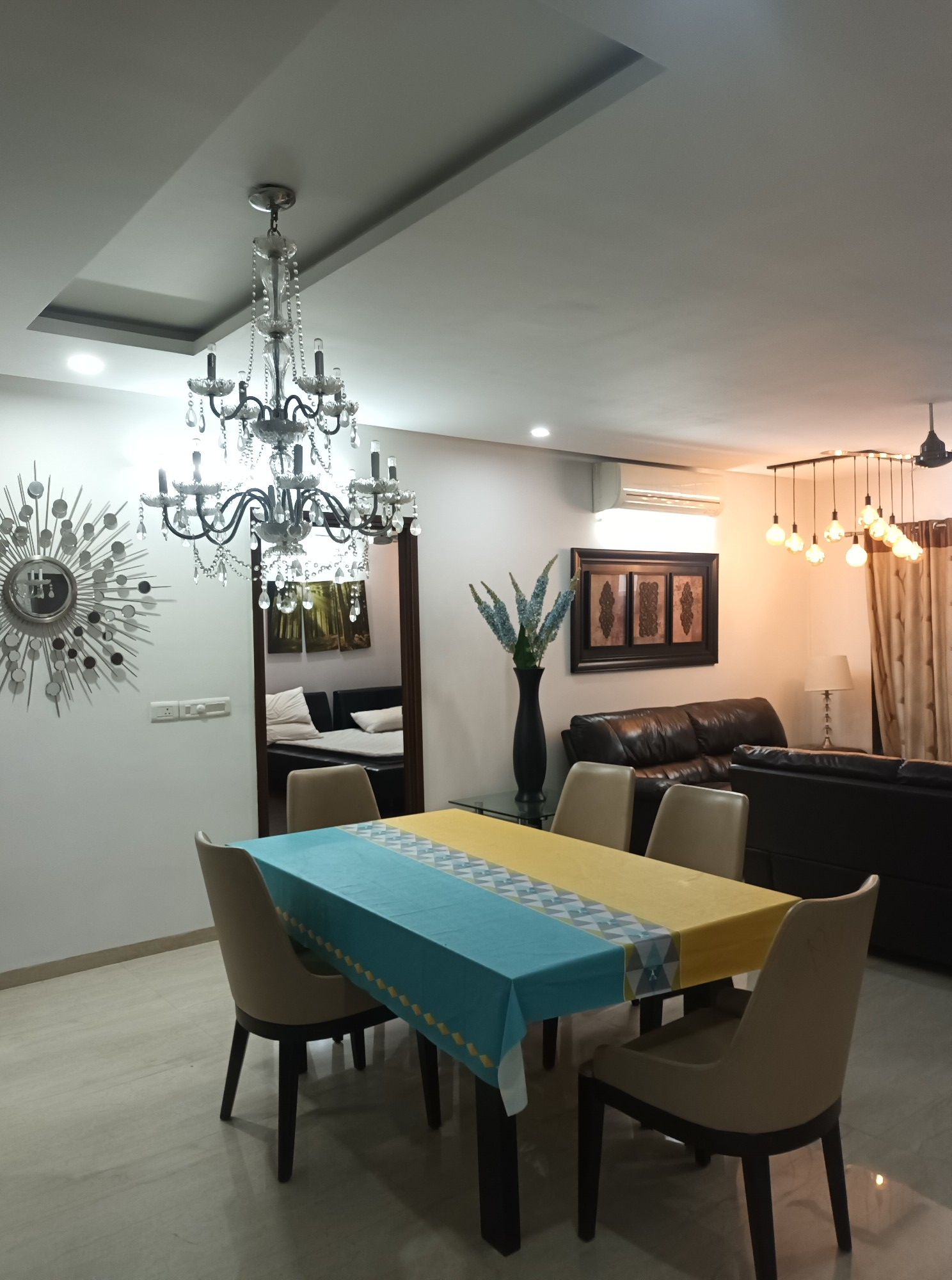 3bhk fully furnished flat for rent in Financial District, Hyderabad | Jayaberi orange county