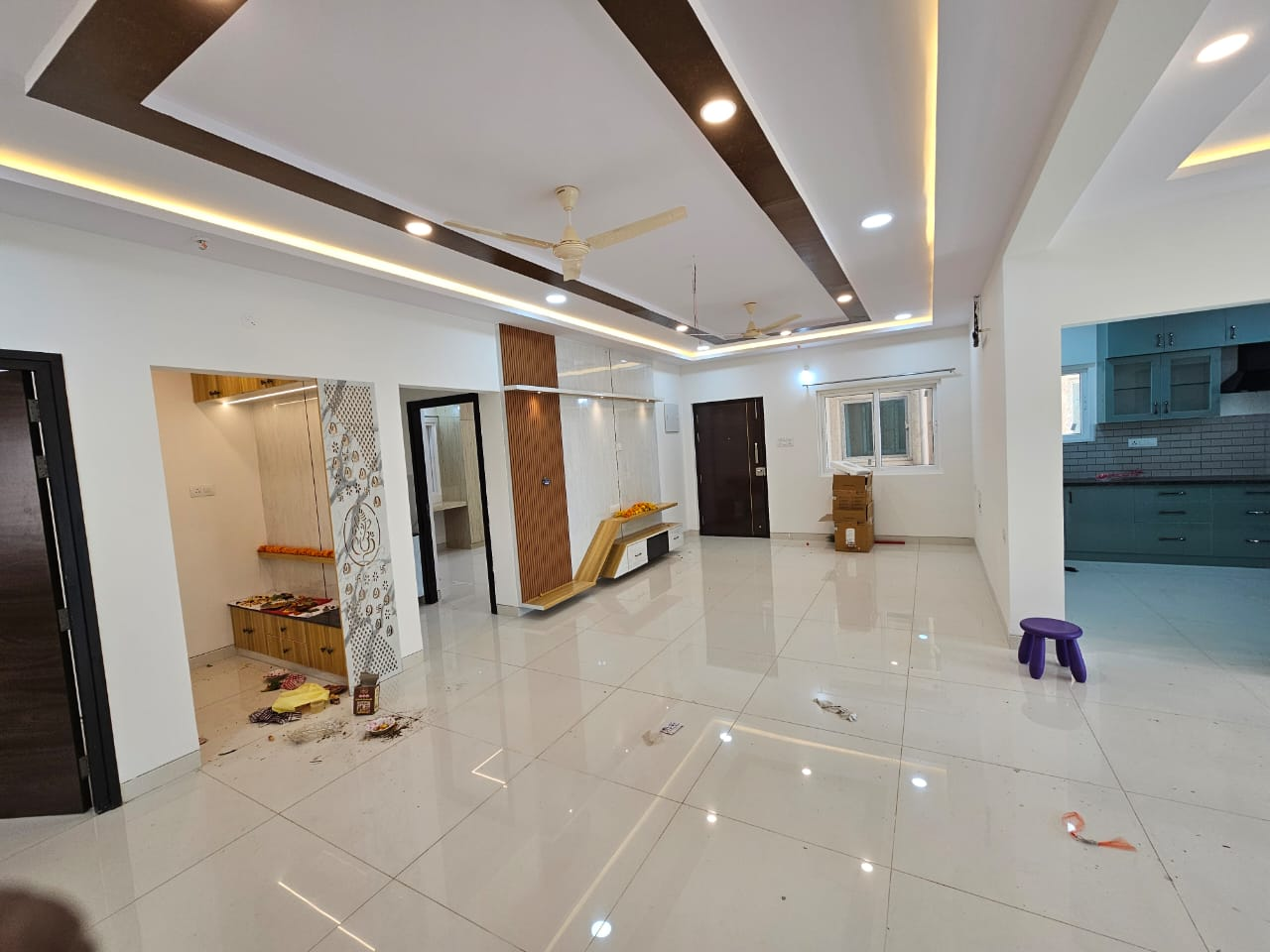 3BHK Semi-Furnished Flat for Rent in Honer Aquantis, Gopanpally, Gachibowli, Hyderabad | ₹65,000
