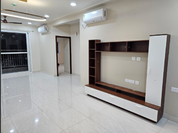 3 BHK Semi-Furnished Flat for Rent in Prestige Beverly Hills, Kokapet | ₹72,000